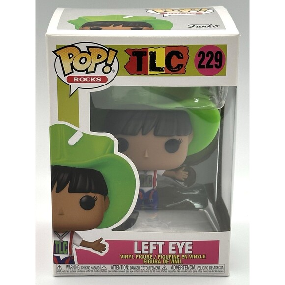 Funko Other - Vaulted Funko POP! #229 Rocks TLC Left Eye Vinyl Figure